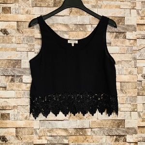 Monetary Scalloped Blouse